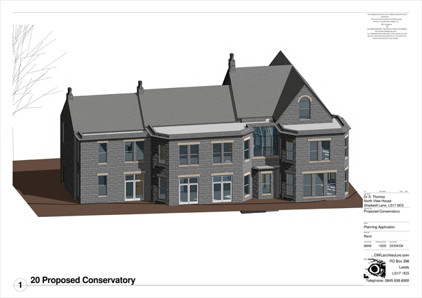 0846 3D North View Rear