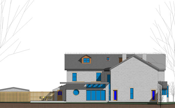 Frank Lloyd Wright Inspired Extension