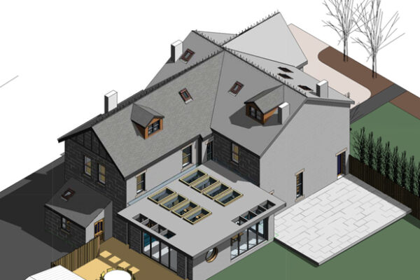 Frank Lloyd Wright Inspired Extension