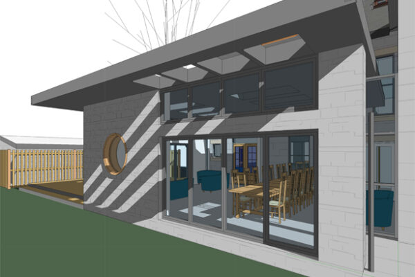 Frank Lloyd Wright Inspired Extension