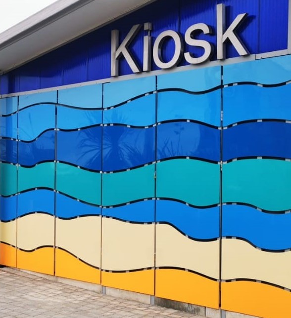 1812 GRP cladding on Kiosk