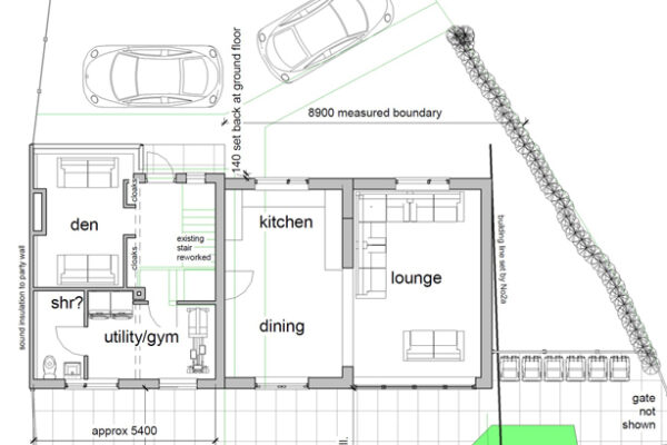 1853 Ground Floor Plan