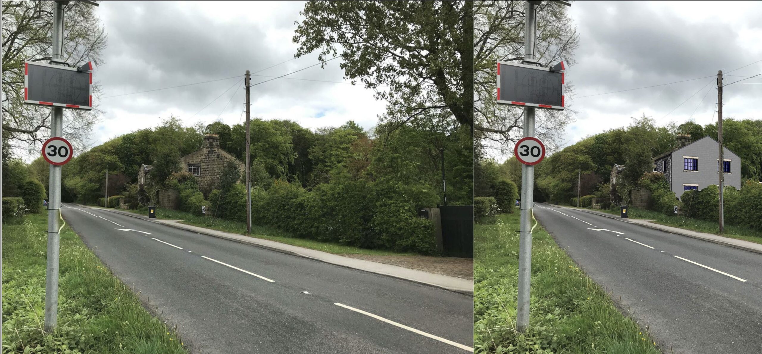 Before and After Park House