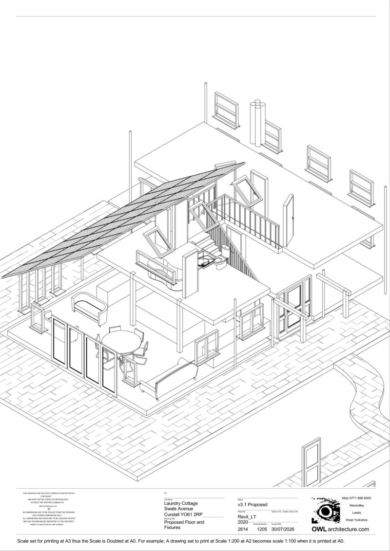 2614 1205 Proposed Floor and Fixtures
